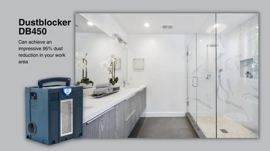 Professional Dust Extraction on site and in the workshop. Stop breathing dust.
