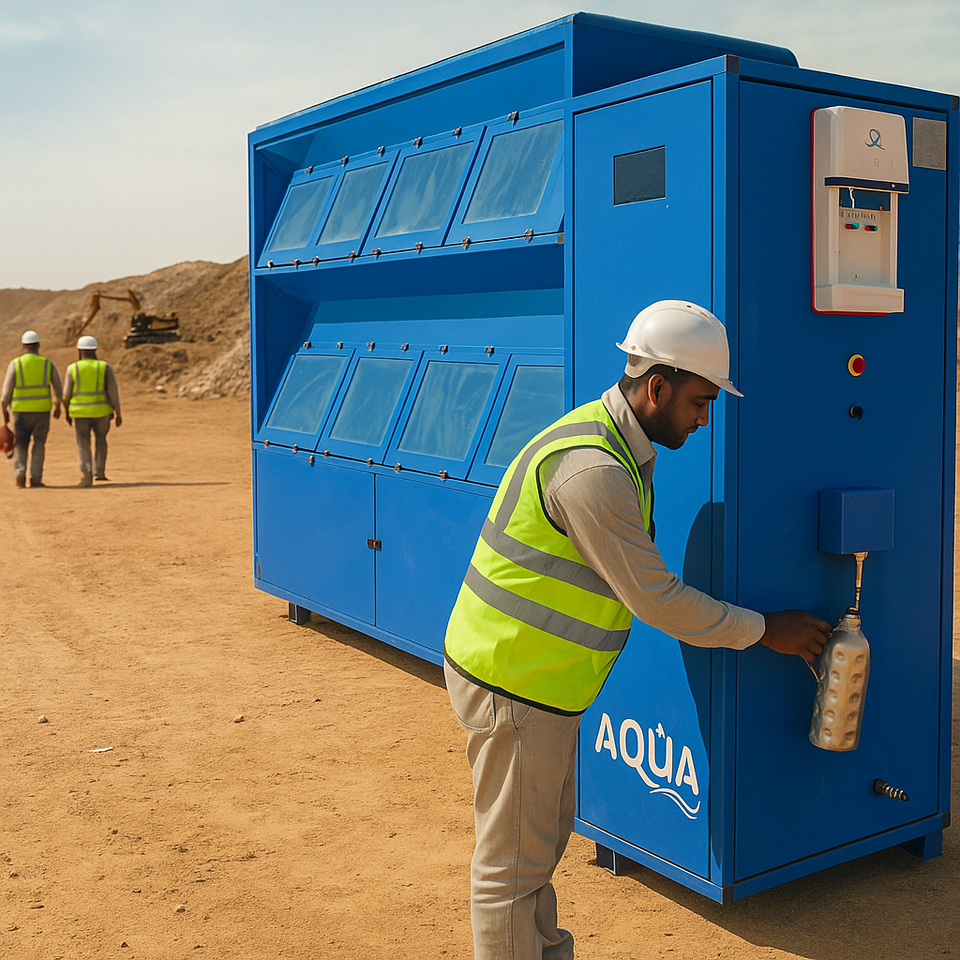 How Atmospheric Water Generators Support Off-Grid Industrial Sites