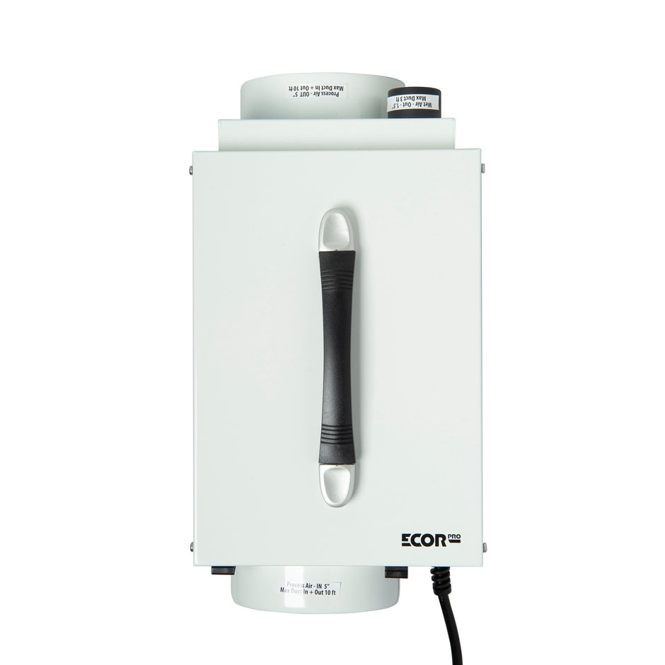 ECOR MIGHTY DH1200 INOX - DryFan 12L Desiccant Dehumidifier