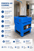 ASD Sterilizair HEPA / AFD HEPA 600CFM Air Filtration Device