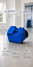 ASD Rhino CLO2 - Air filtration & CLO2 GAS MACHINE DISPENSING DEVICE