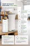 uHoo Smart Air Monitor + WiFi APP Control