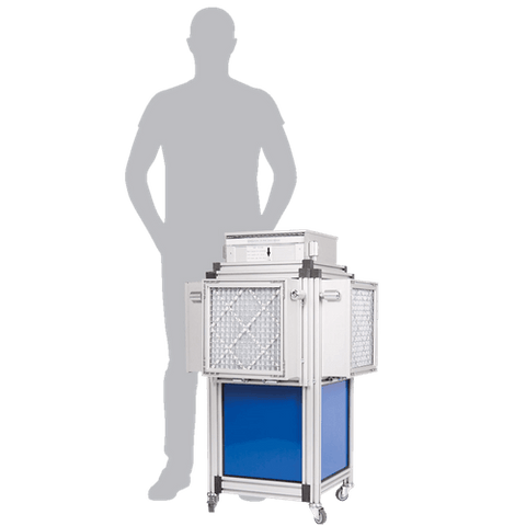DUST BLOCKER PRO25 - Air Scrubber Cleaner with 2700m3/h Air Filtration