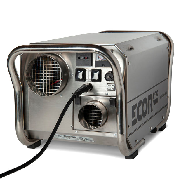 ECOR DRY DH3500 INOX - DryFan 45L Stainless Steel Desiccant Dehumidifier